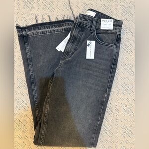 Topshop Charcoal Flare Jeans